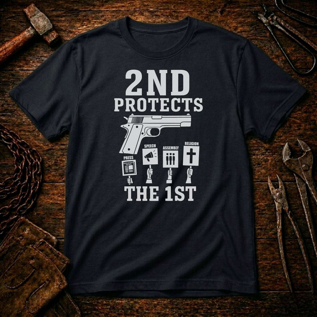 2nd Protects Graphic T-Shirt