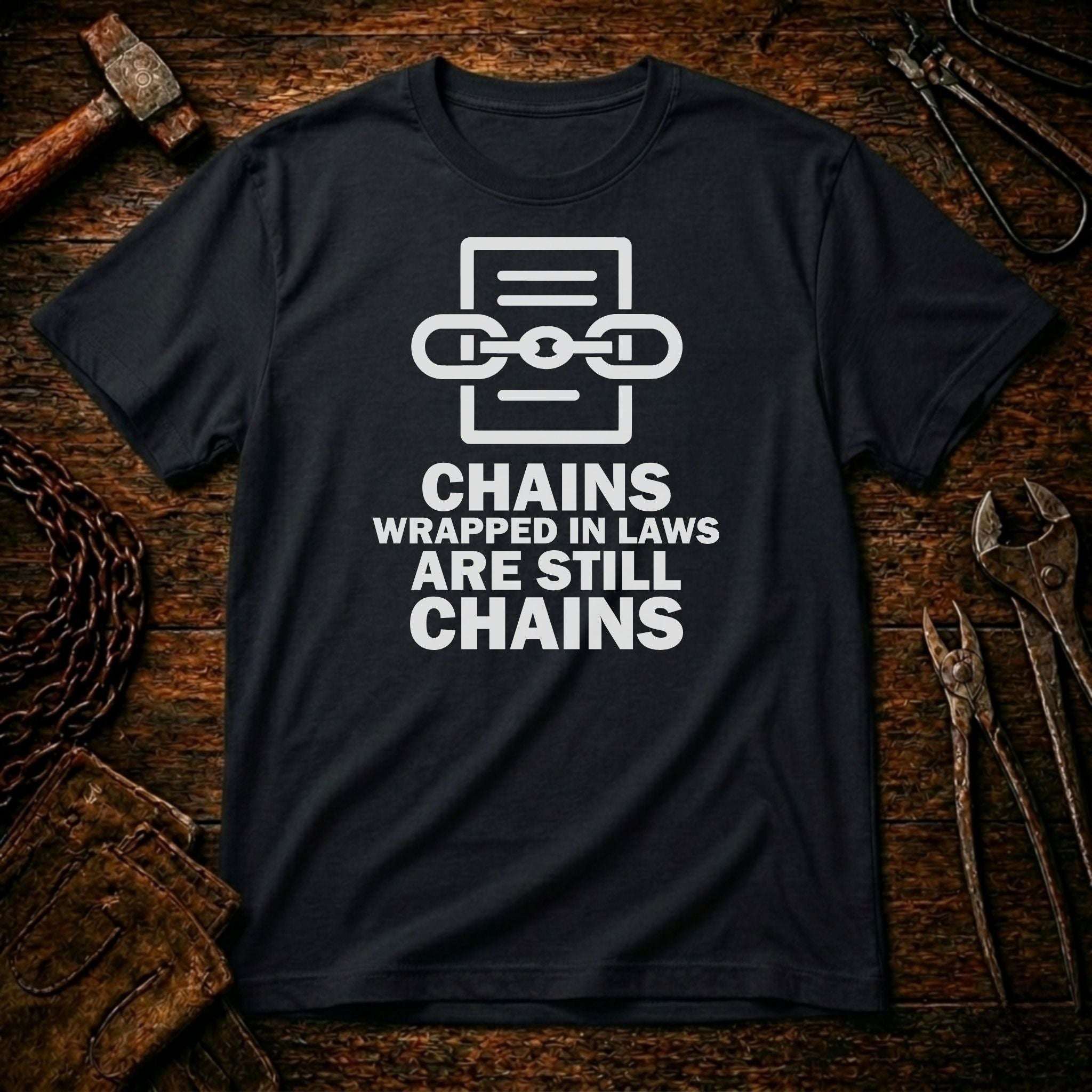 Wrapped in Laws T-shirt