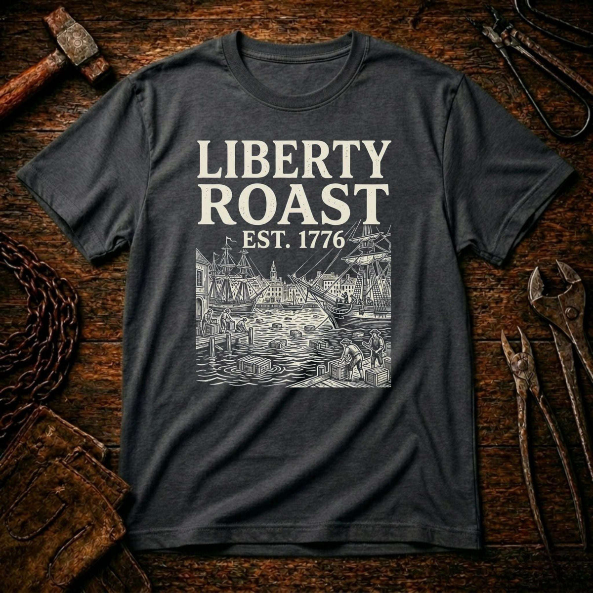 Liberty Roast 1776 – History T-Shirt