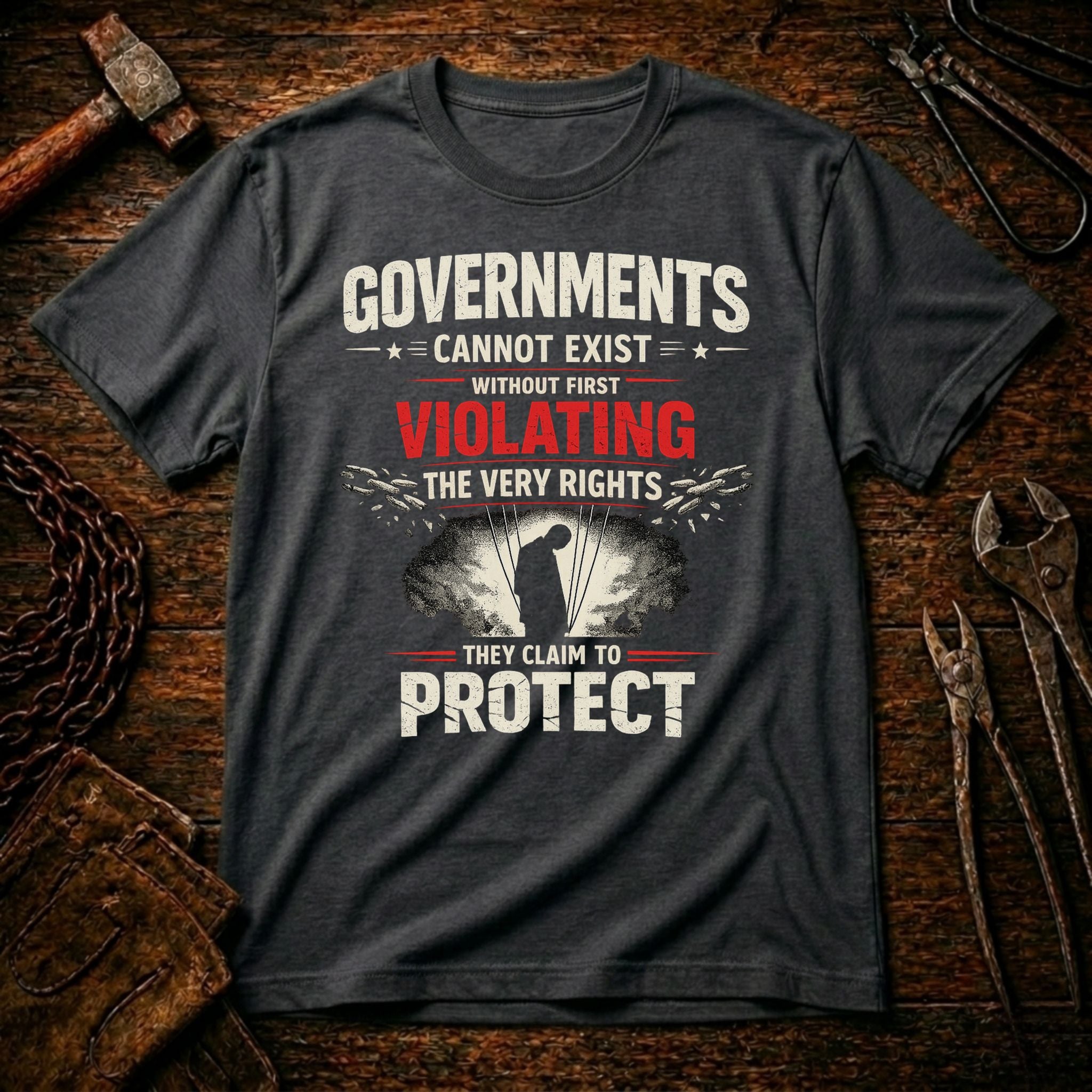 Freedom Over Authority T-shirt