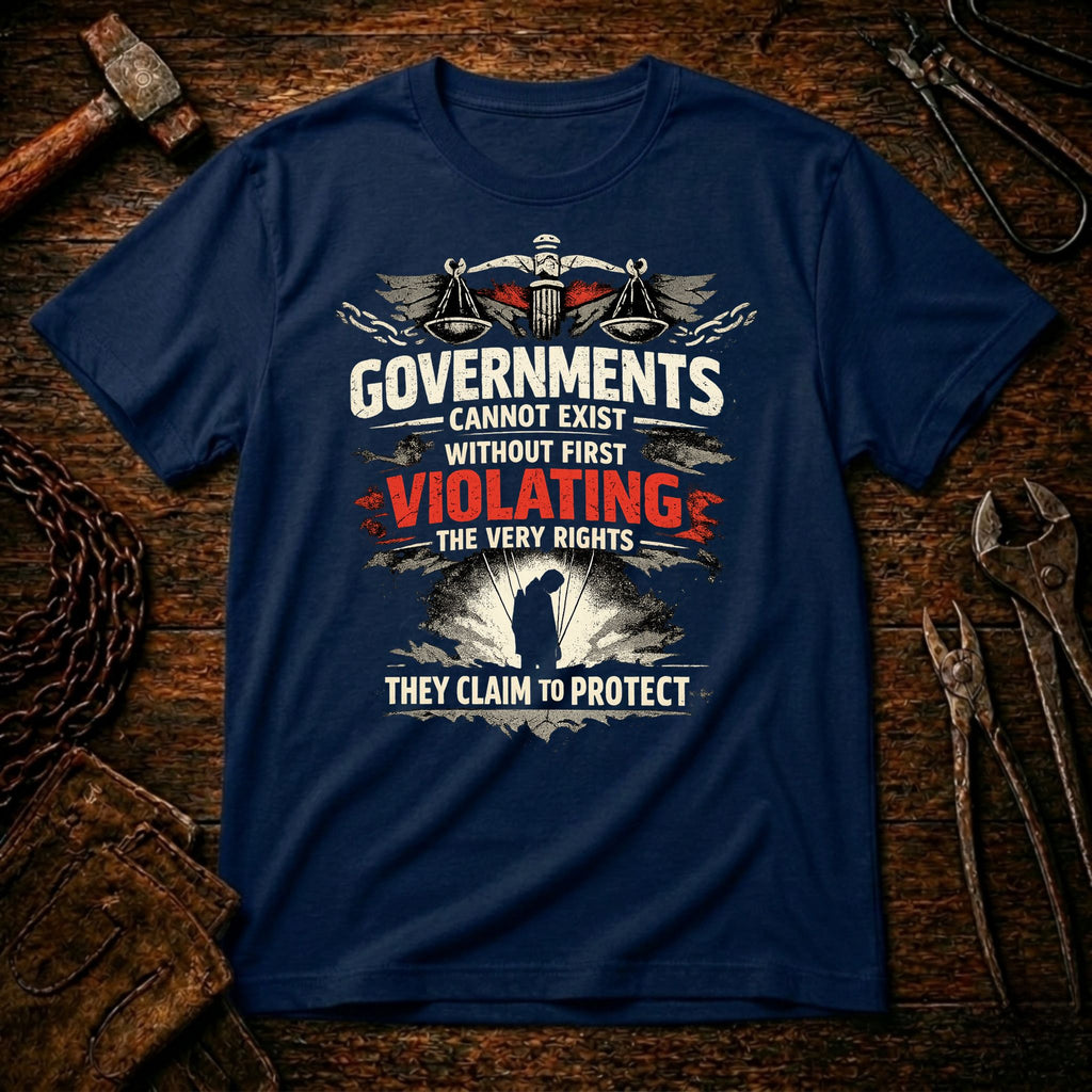 Government vs Rights T-shirt