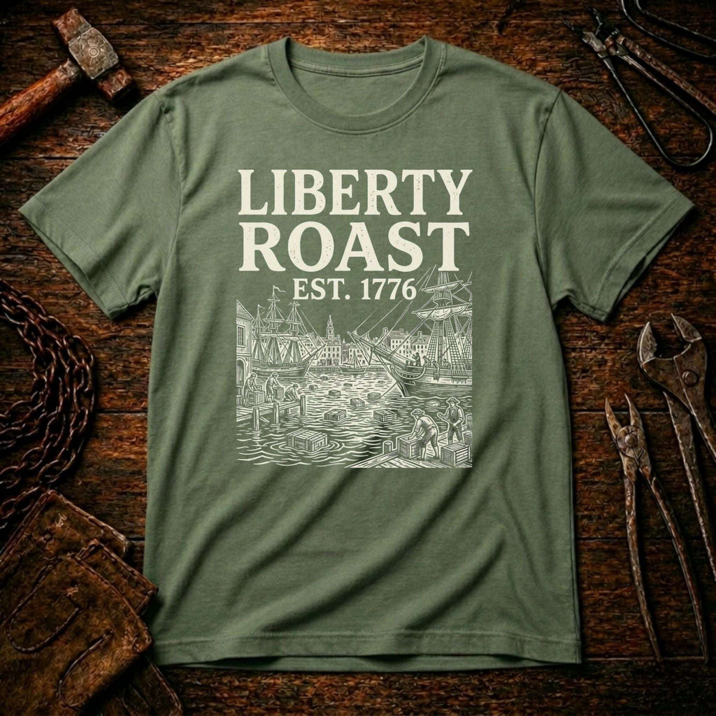 Liberty Roast 1776 – History T-Shirt