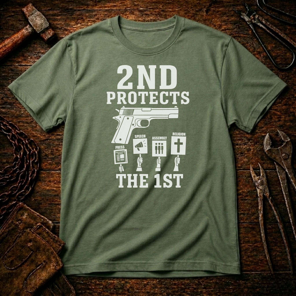 2nd Protects Graphic T-Shirt