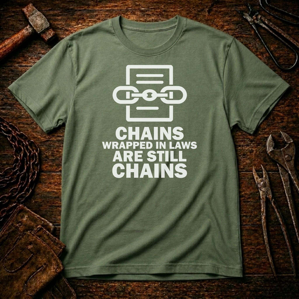 Wrapped in Laws T-shirt