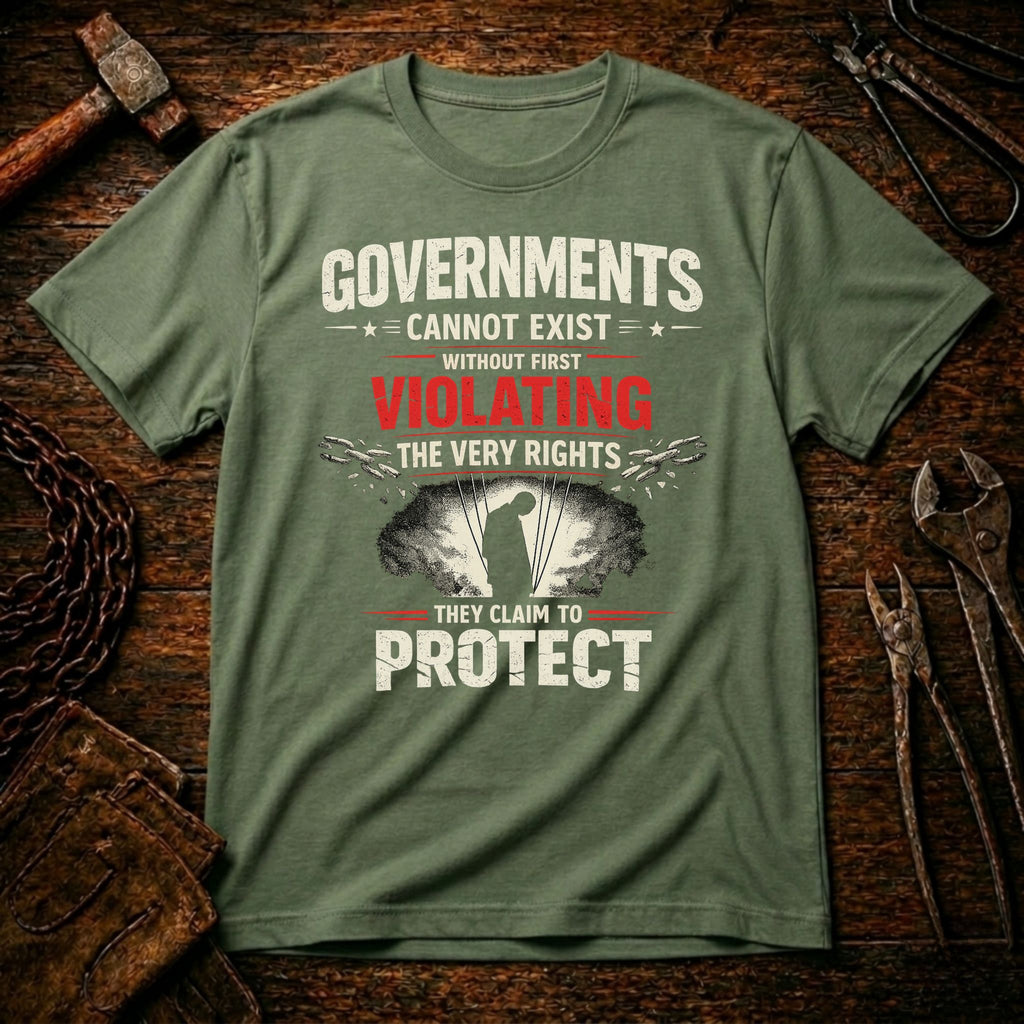 Freedom Over Authority T-shirt