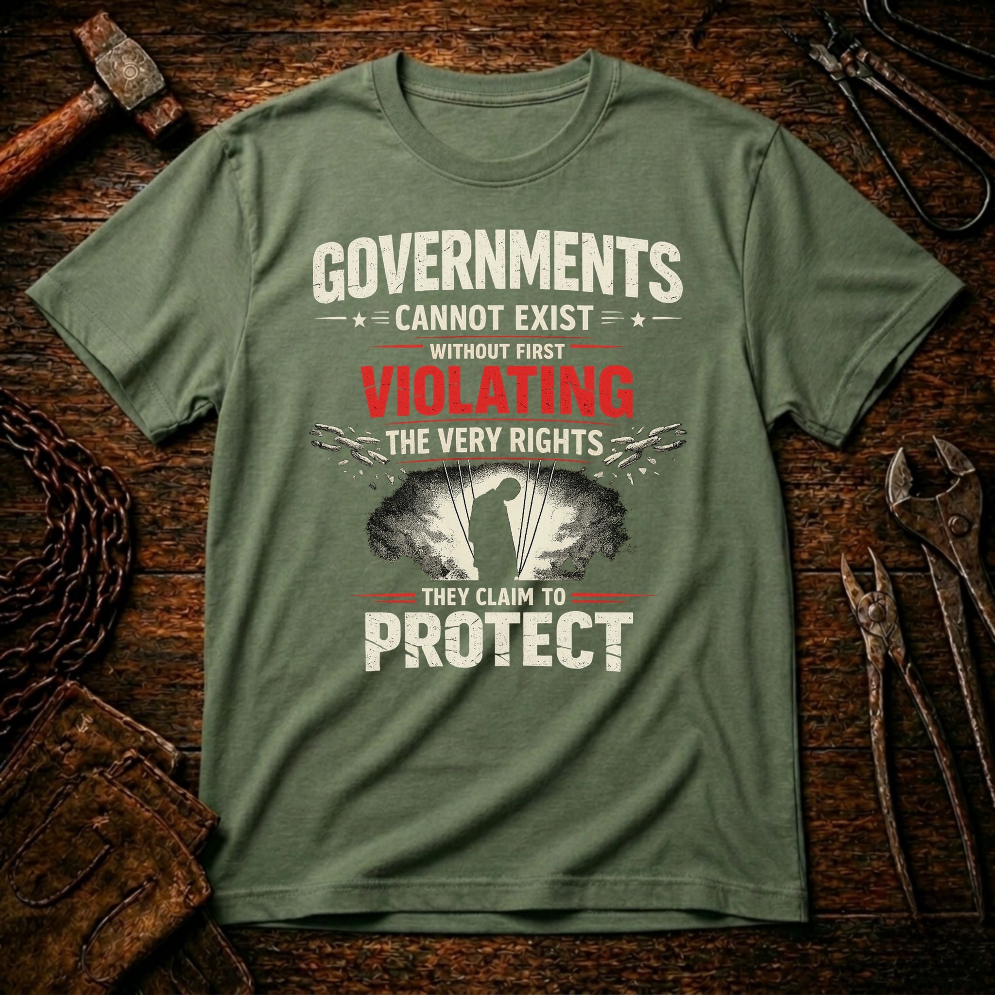 Freedom Over Authority T-shirt