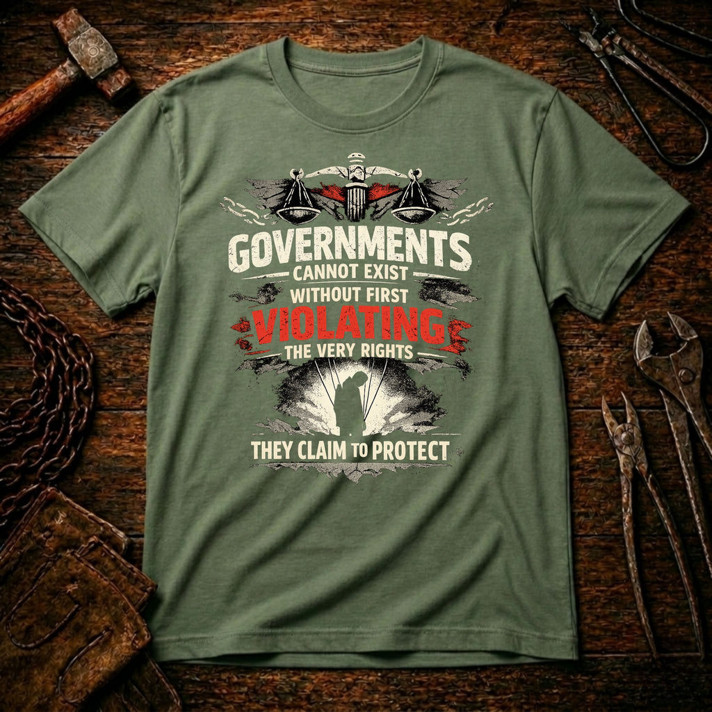 Government vs Rights T-shirt