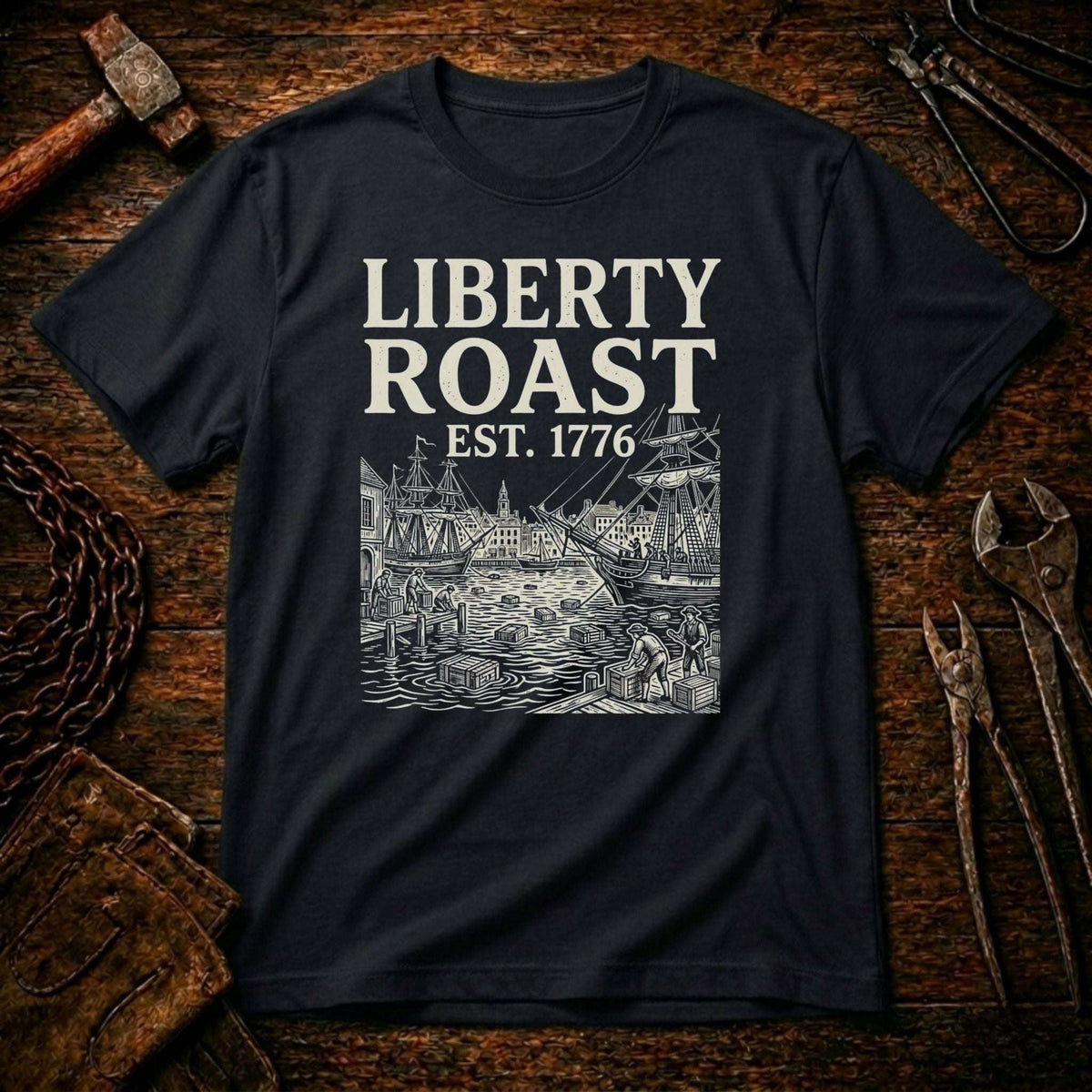 Liberty Roast 1776 – History T-Shirt