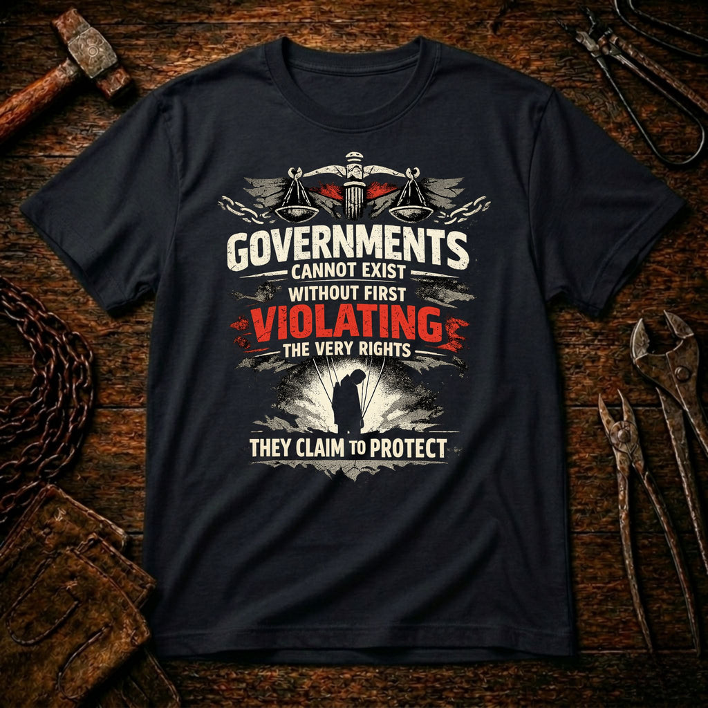 Government vs Rights T-shirt
