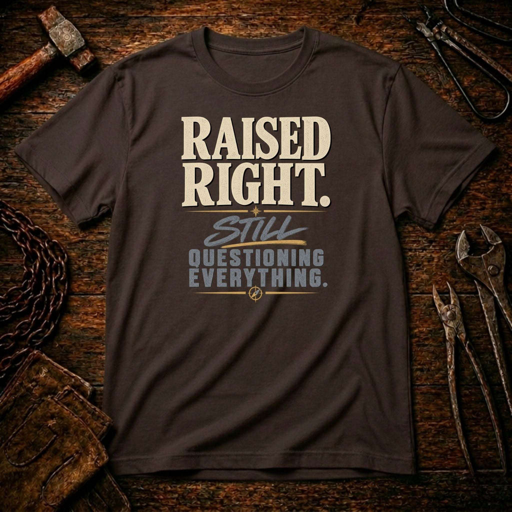 Raised Right Questioning Everything T-Shirt