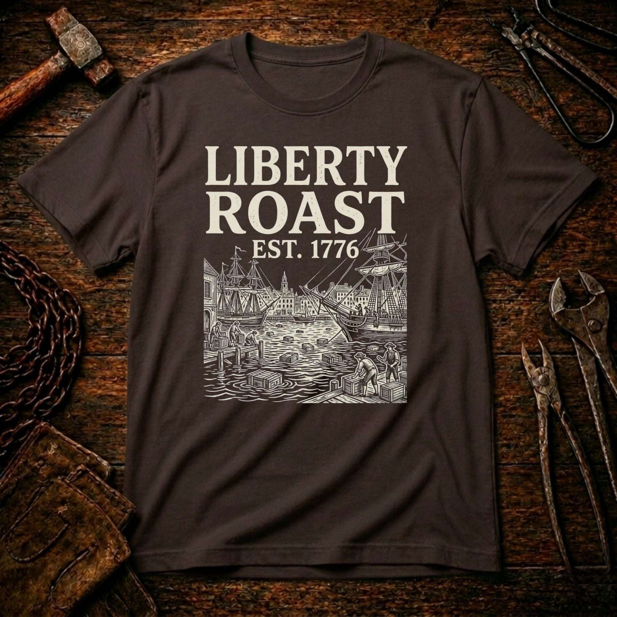 Liberty Roast 1776 – History T-Shirt