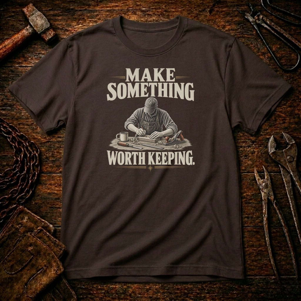 Make Something Worth Keeping T-Shirt