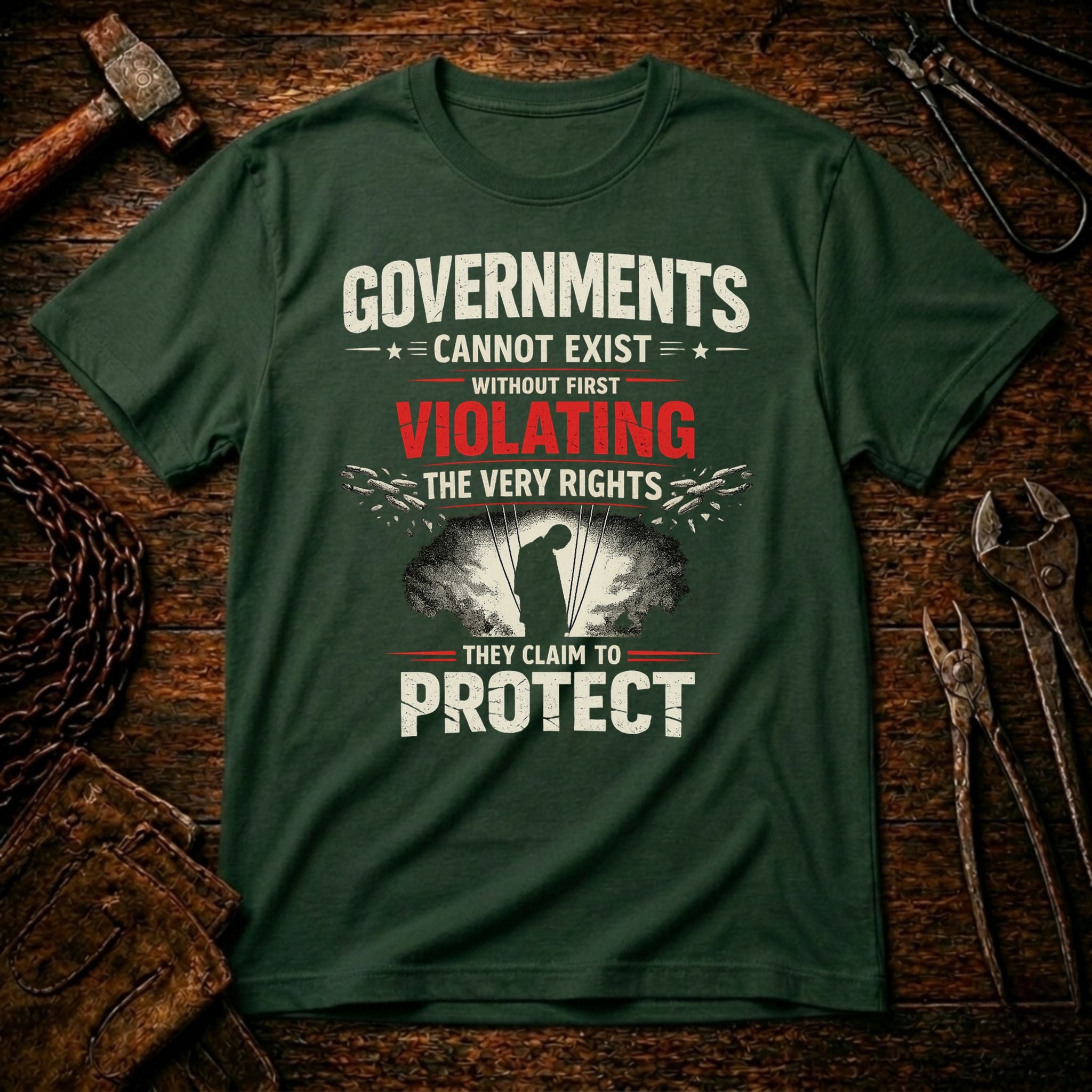 Freedom Over Authority T-shirt