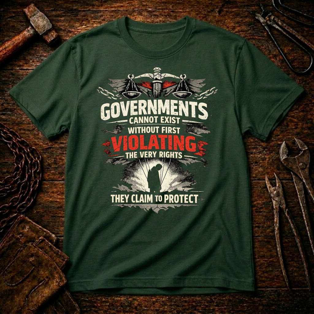 Government vs Rights T-shirt
